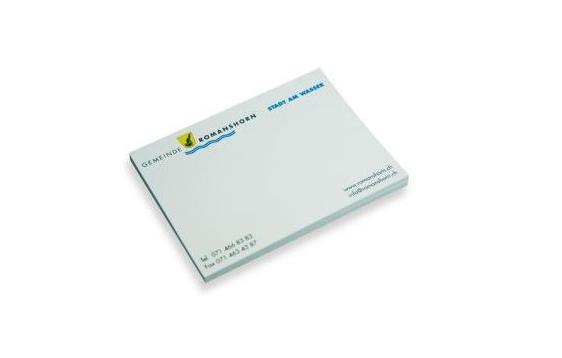 9403700   Sticky Note selvklebende blokk 125x72 Trykk 2+0 1000 stk